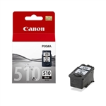 CARTUCCIA CANON PG-510 BLACK ORIGINALE 9 ml. PIXMA MP240, MP260, MX320, MX330